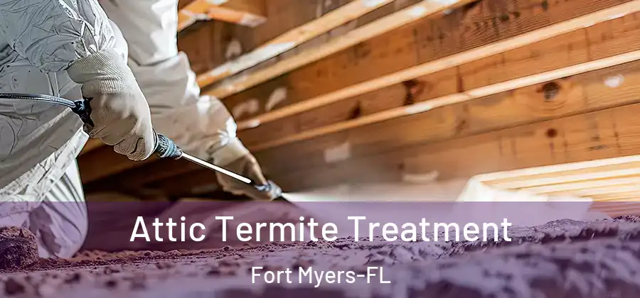  Attic Termite Treatment Fort Myers-FL