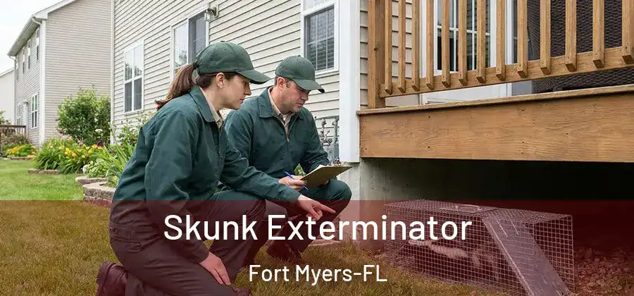  Skunk Exterminator Fort Myers-FL