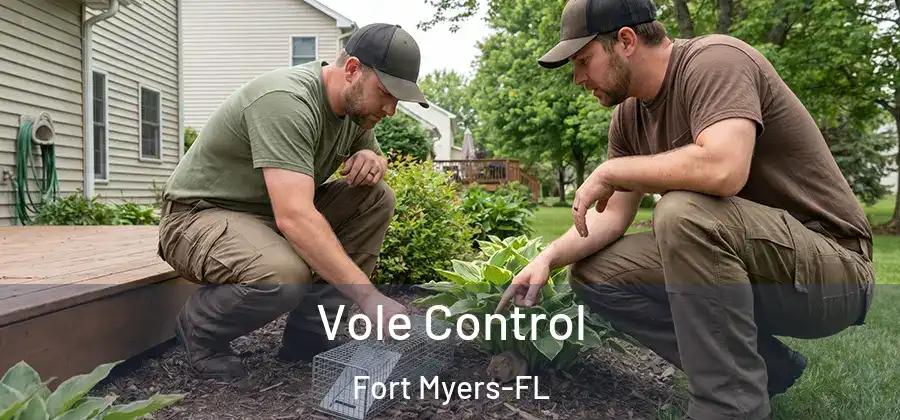 Vole Control Fort Myers-FL